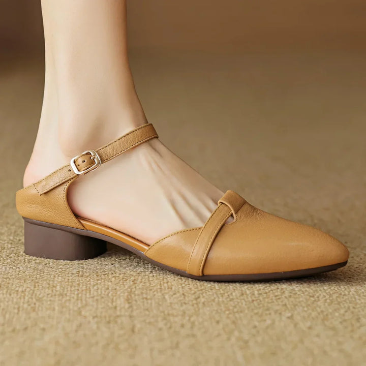 Womens Heels Genuine Leather Classic Fit