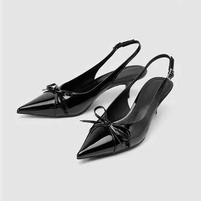 Womens Kitten Heel Shoes Classic Style