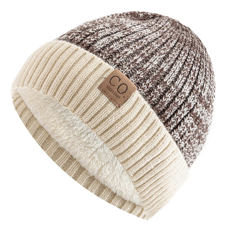Unisex Winter Hat Fleece Lined Warm Fit