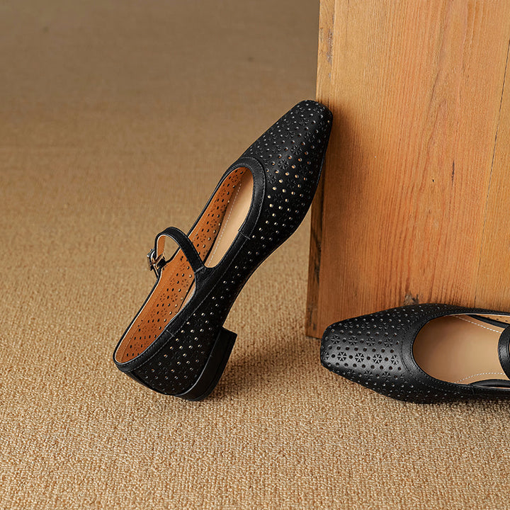 Womens Pumps Genuine Leather Classic Fit