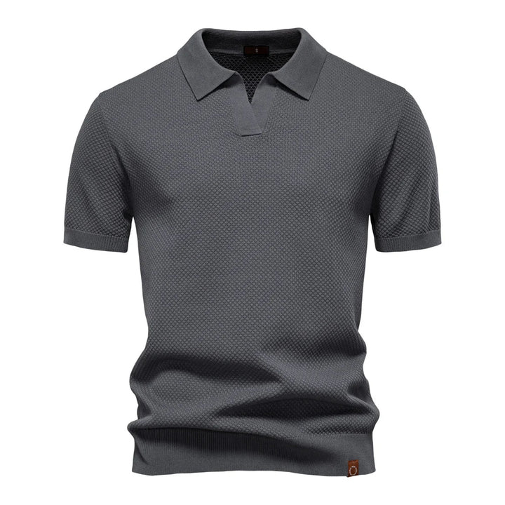 Mens Casual Polo Shirt Lightweight Fit