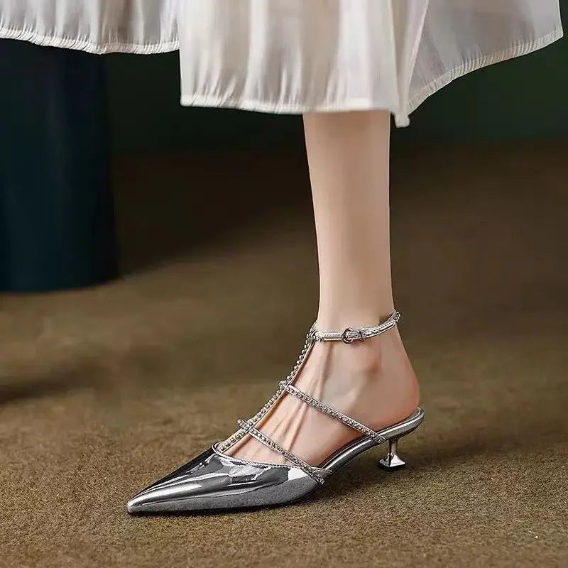 Womens High Heels Classic Slip-On Style - BritishMode