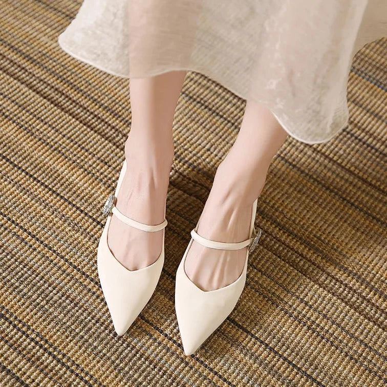 Womens Kitten Heel Shoes Classic Fit