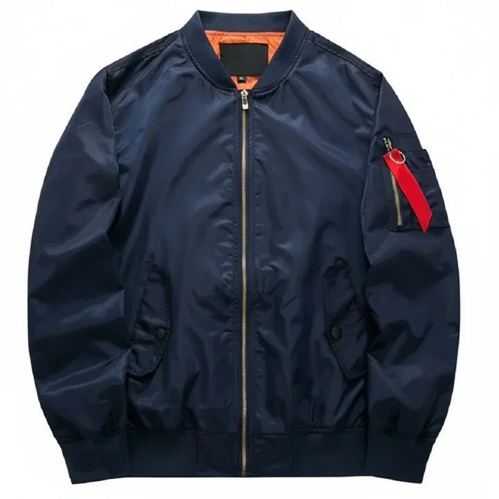 Mens Bomber Jacket Classic Flight Style