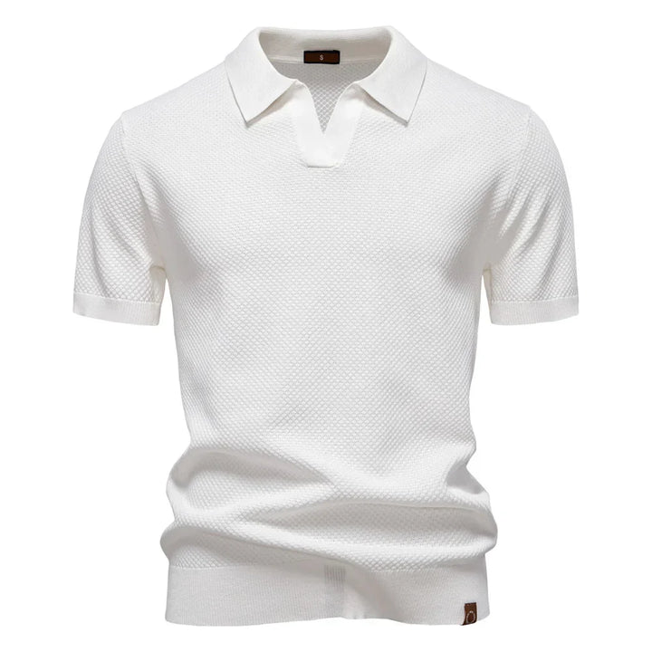 Mens Casual Polo Shirt Lightweight Fit