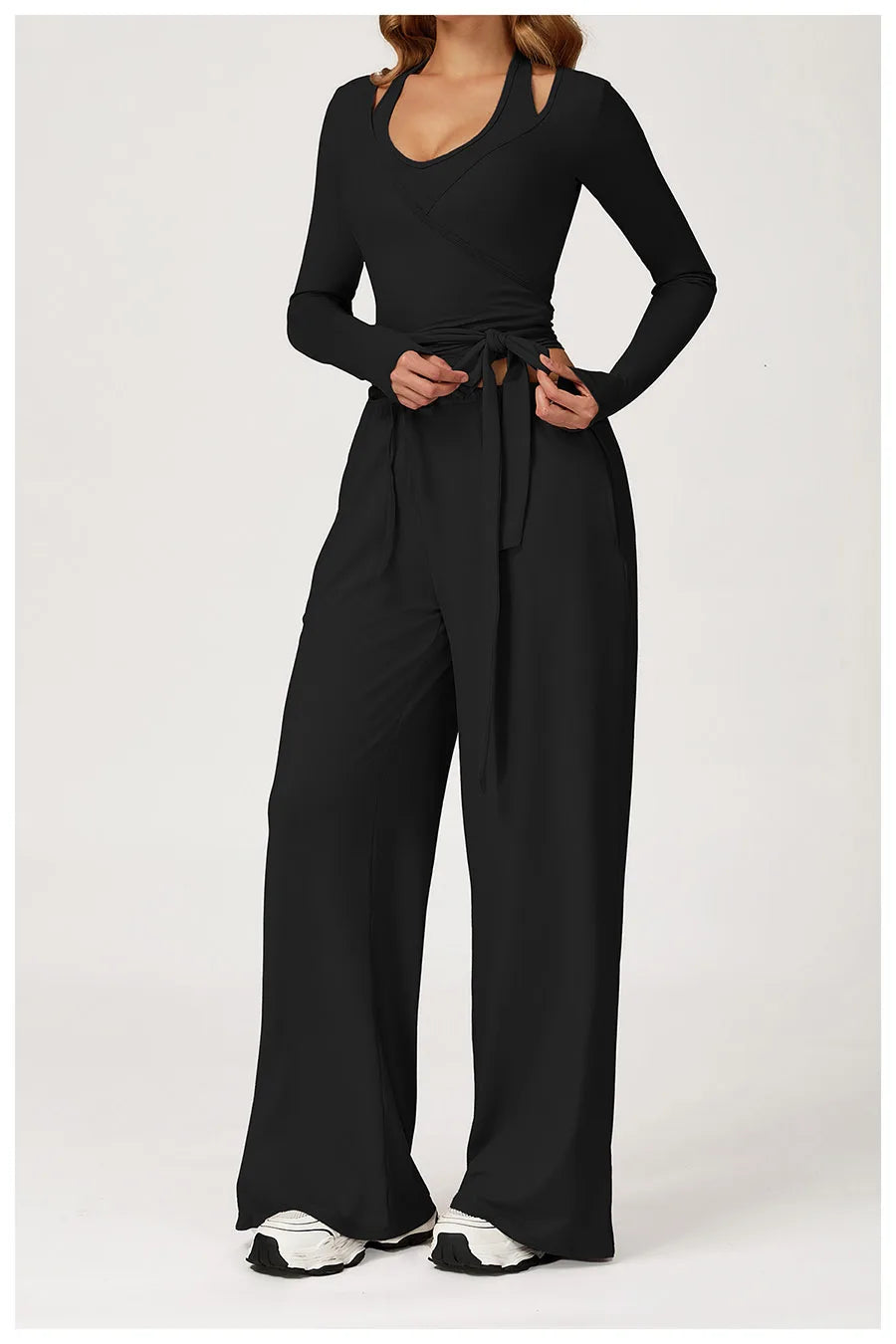 Womens Fitness Outfit Breathable Stretch Fit