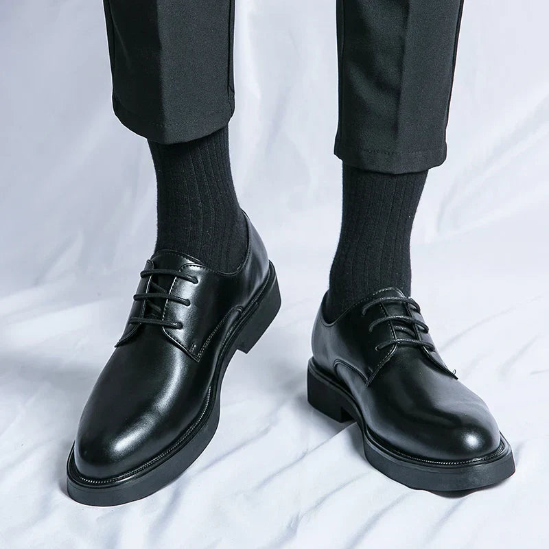 Mens Dress Shoes Leather Classic Fit
