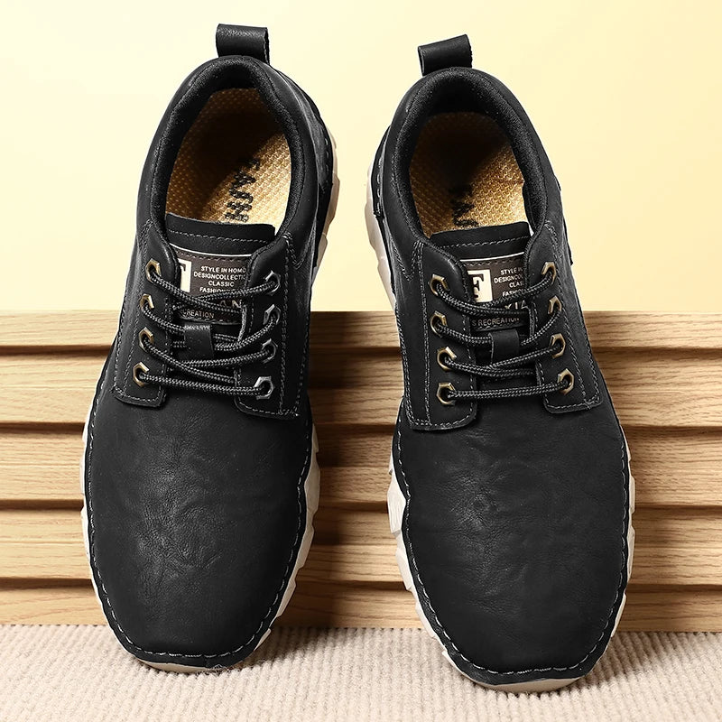 Mens Leather Dress Shoes Genuine Leather