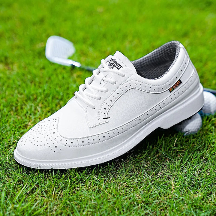 Mens Golf Shoes Durable Comfortable Fit - BritishMode