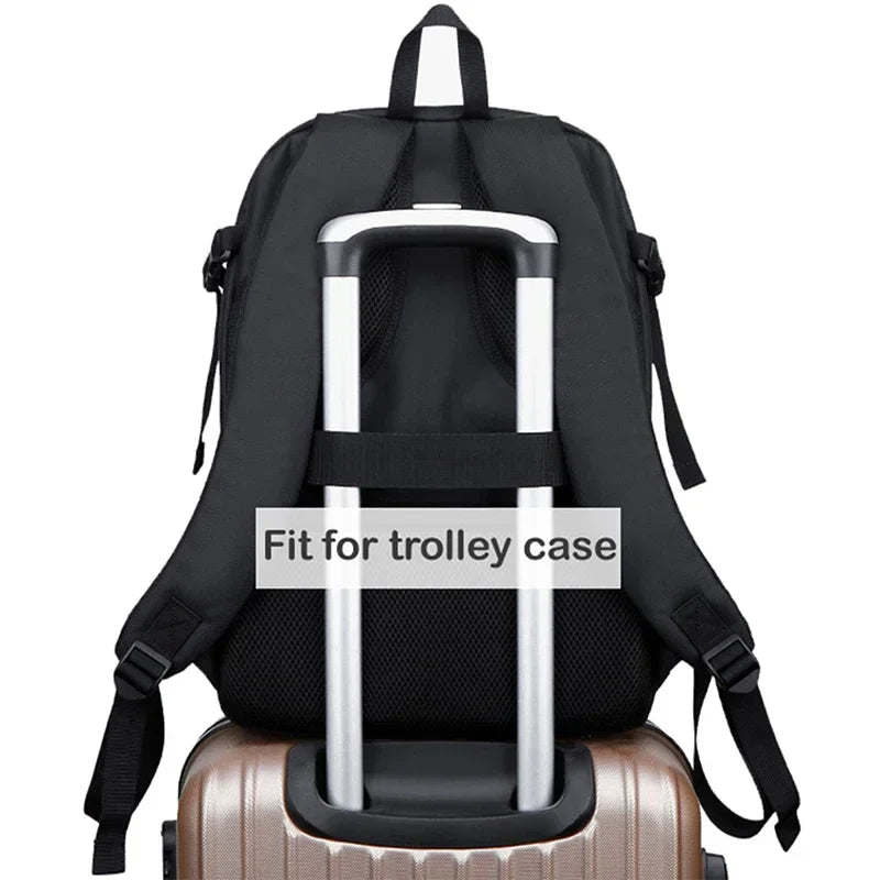 Unisex Waterproof Oxford Camera Backpack Multi-Compartment Storage
