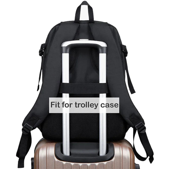 Unisex Waterproof Oxford Camera Backpack Multi-Compartment Storage