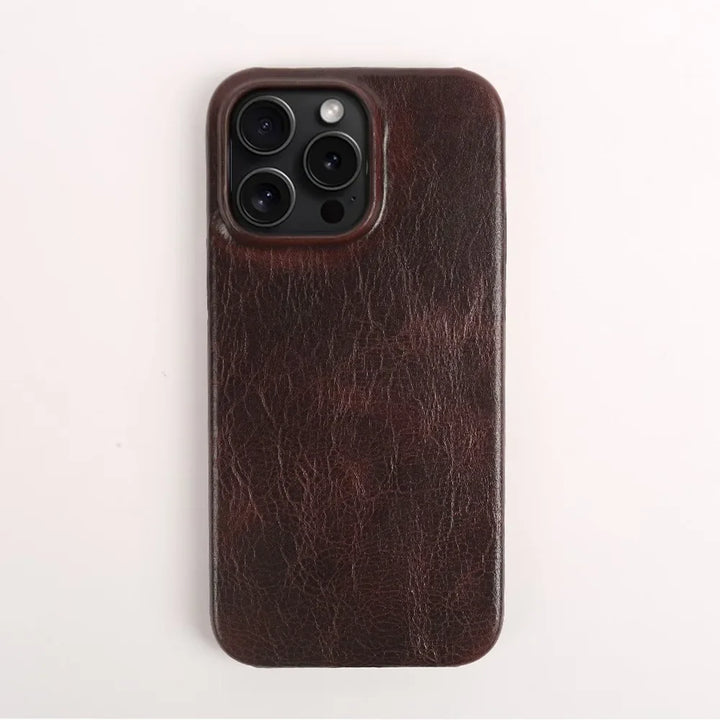 Unisex Leather Phone Case Genuine Handmade