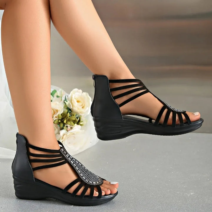 Womens Wedge Heels Comfortable Fit - BritishMode