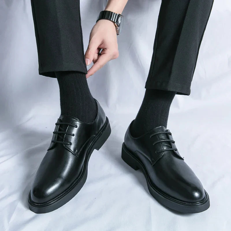 Mens Dress Shoes Leather Classic Fit