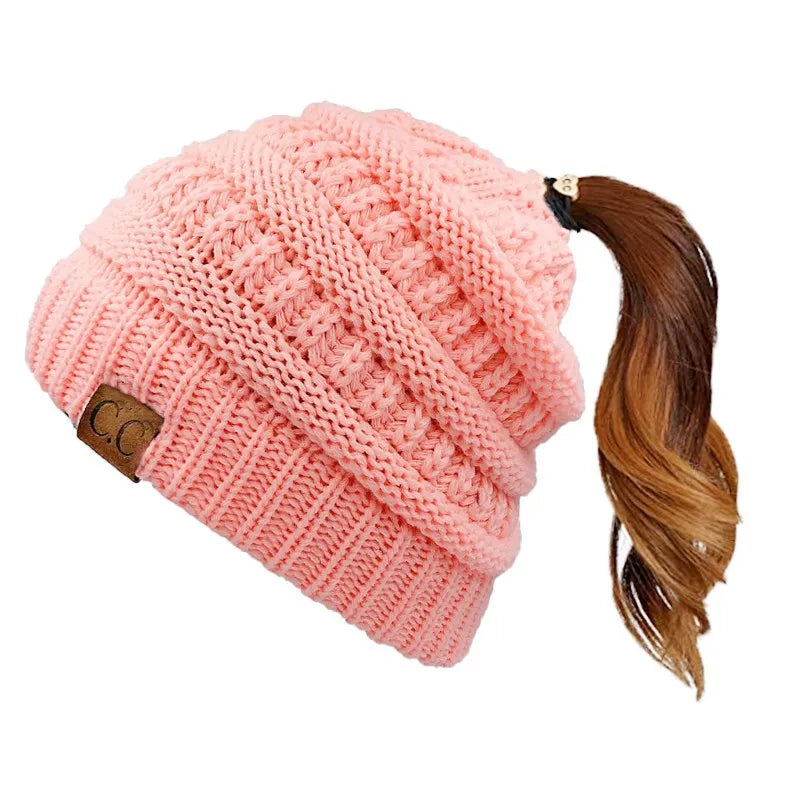 Unisex Slouchy Winter Hat Warm Knit