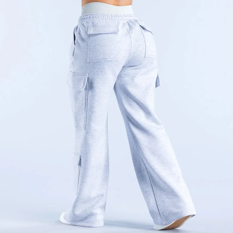 Mens Cargo Work Pants Straight Fit Practical