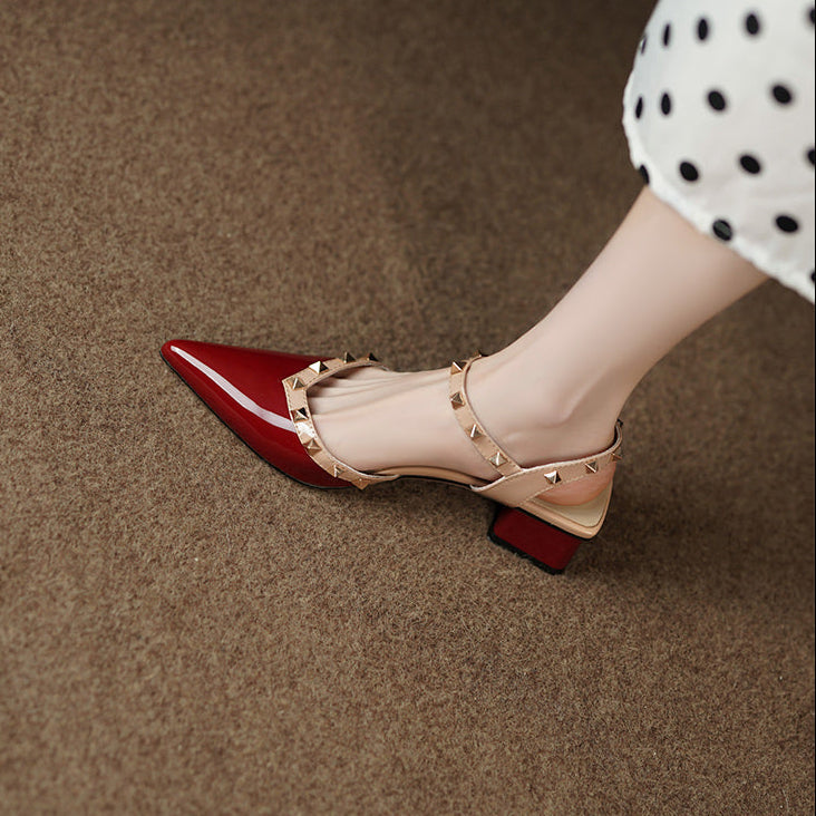 Womens Heeled Shoes Elegant Design