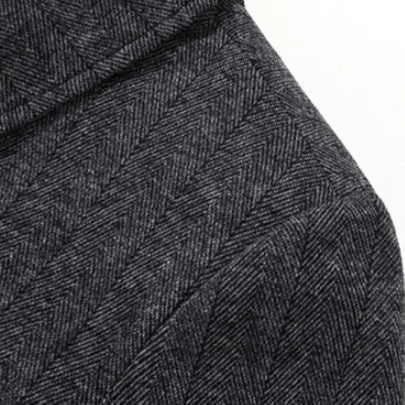 Mens Overcoat Wool Classic Fit