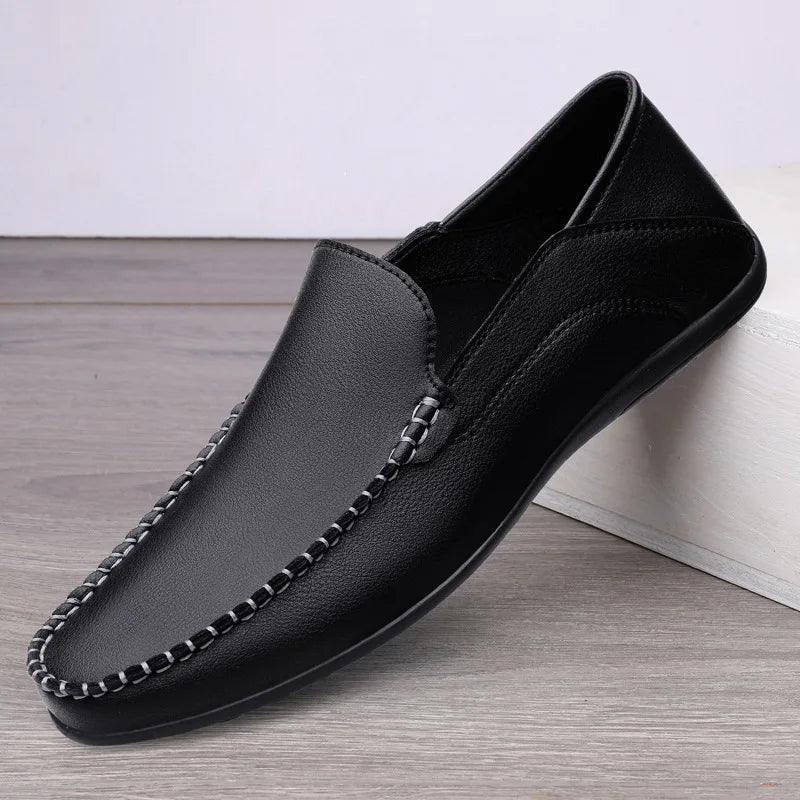 Unisex Loafers Slip-On Comfortable Fit - BritishMode
