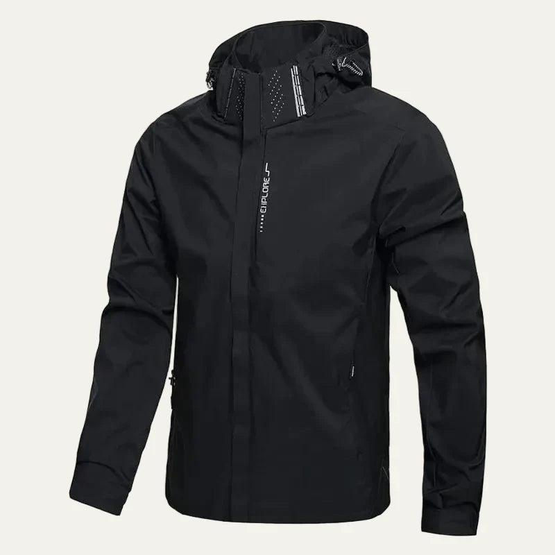 Mens Rain Jacket Lightweight Technical Fit