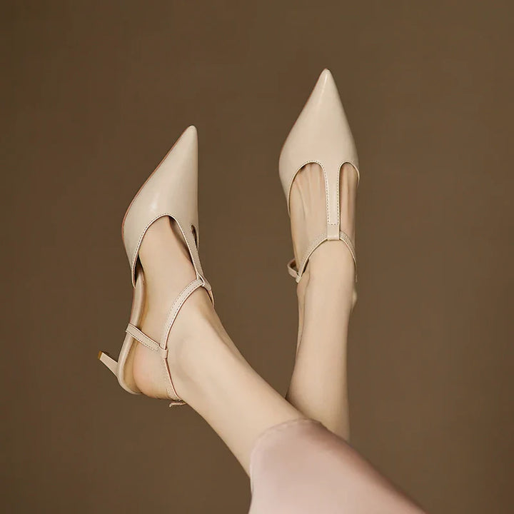 Womens Heels Genuine Leather Classic Fit