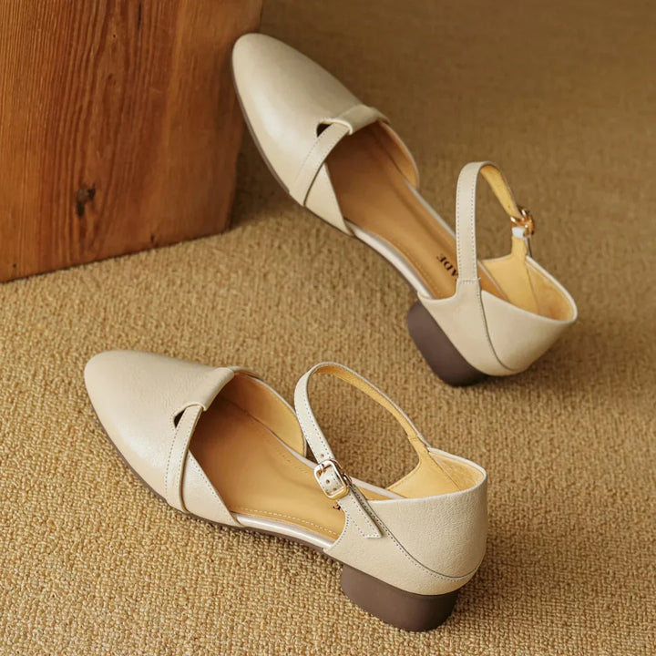 Womens Heels Genuine Leather Classic Fit