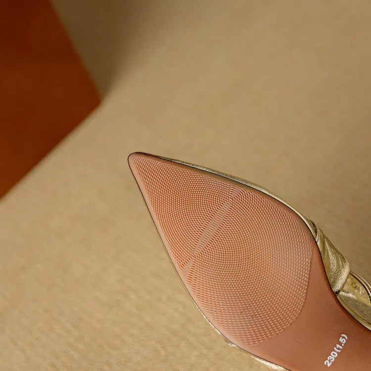 Womens High Heels Elegant Slip-On