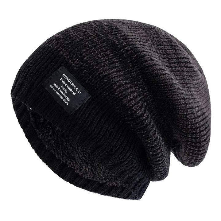 Womens Winter Beanie Soft Warm Fuzzy Knit