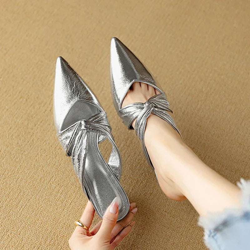Womens High Heels Elegant Slip-On