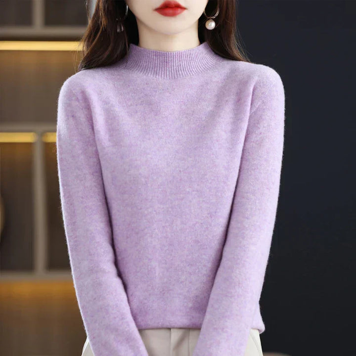 Womens Wool Sweater Cozy Fit Winter