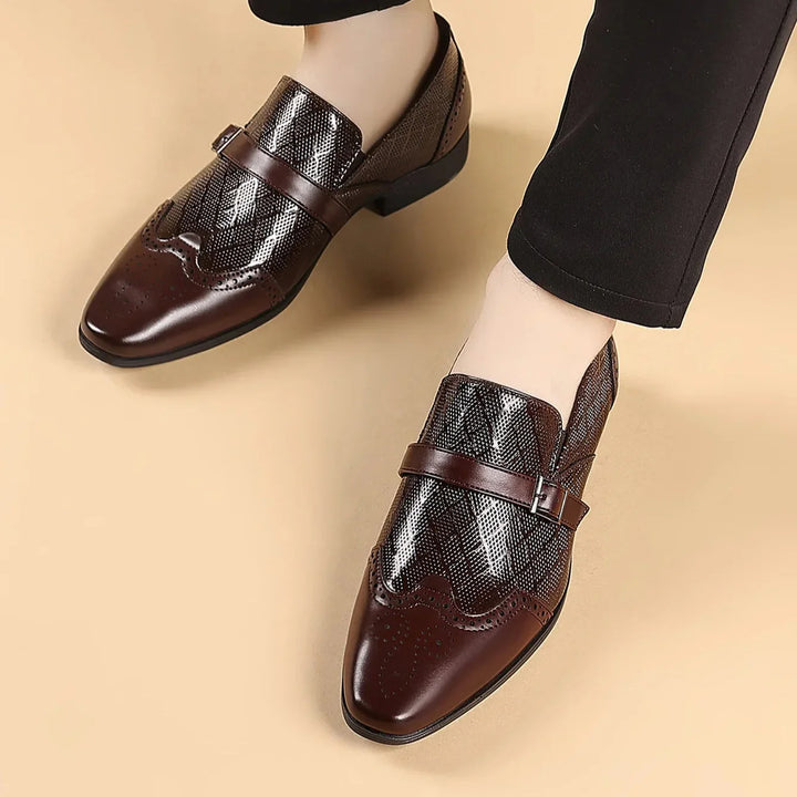 Mens Loafers Slip-On Comfortable Fit