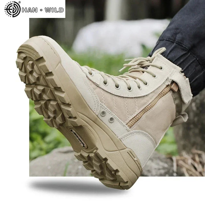 Mens Hiking Boots Waterproof Heavy-Duty Durable - BritishMode