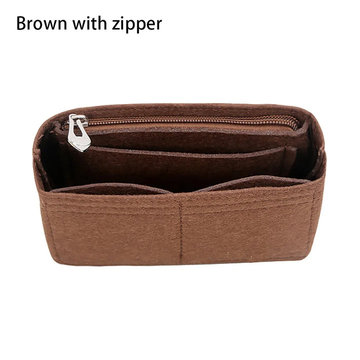Unisex Organizer Insert Practical Compact Fit for Mini Tote Bags