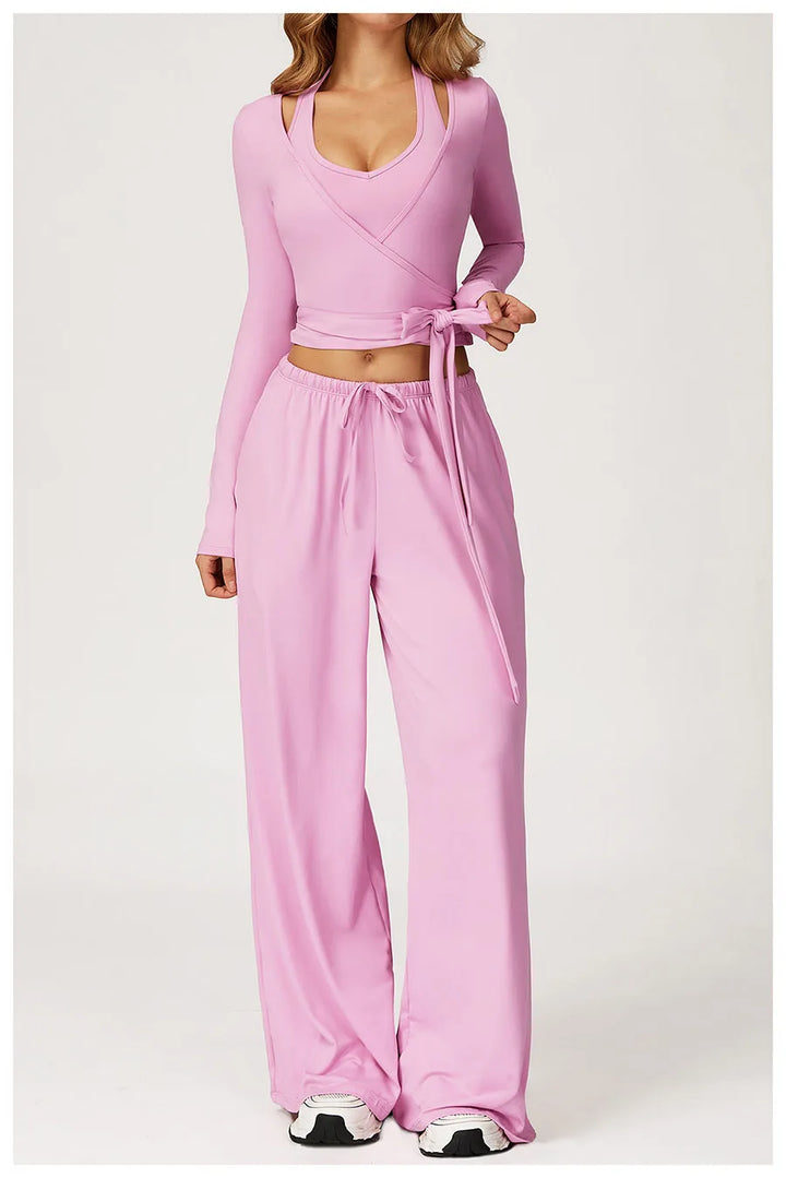 Womens Fitness Outfit Breathable Stretch Fit