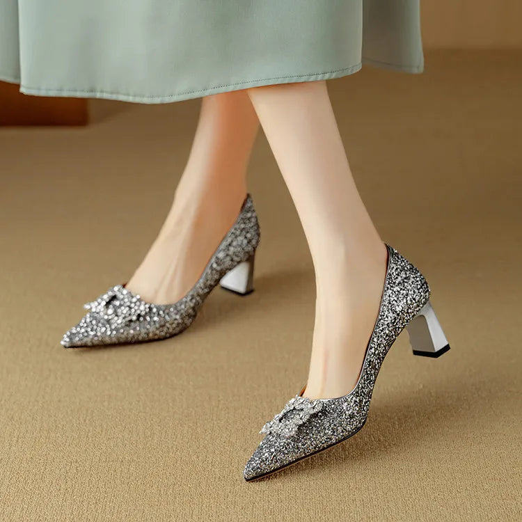 Womens Heeled Shoes Classic Fit