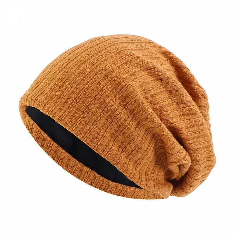 Unisex Cable Knit Beanie Thick Warm Fit - BritishMode