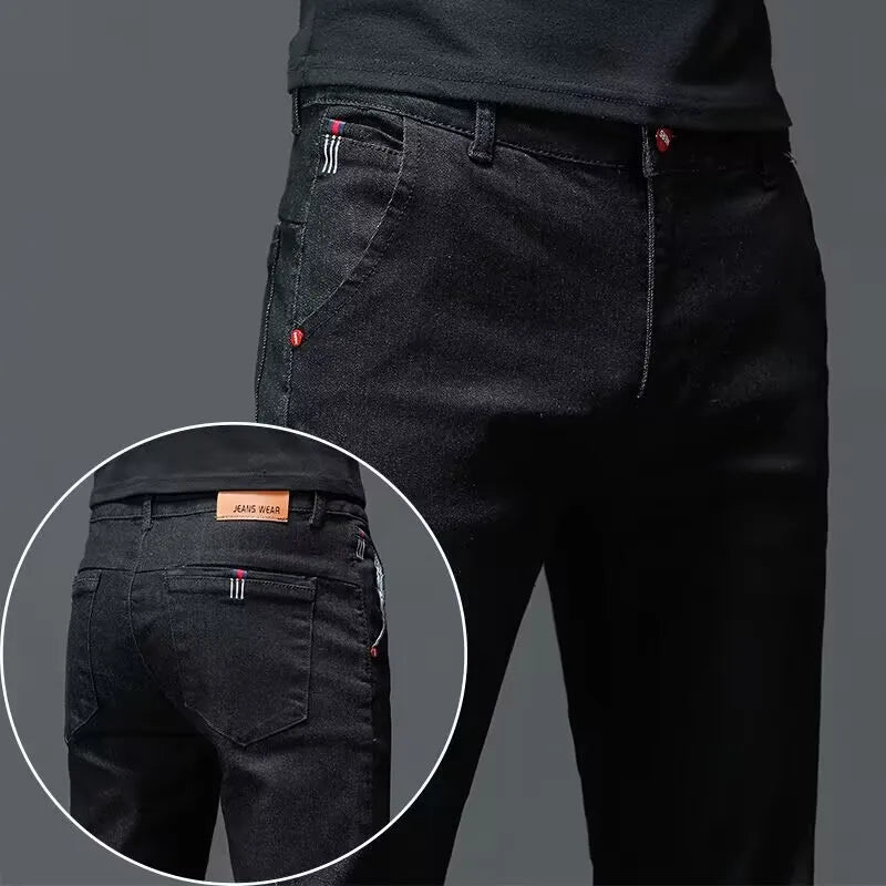 Mens Skinny Fit Denim Jeans Stretch - BritishMode