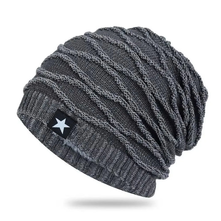 Unisex Slouch Beanie Warm Fuzzy Knit Hat