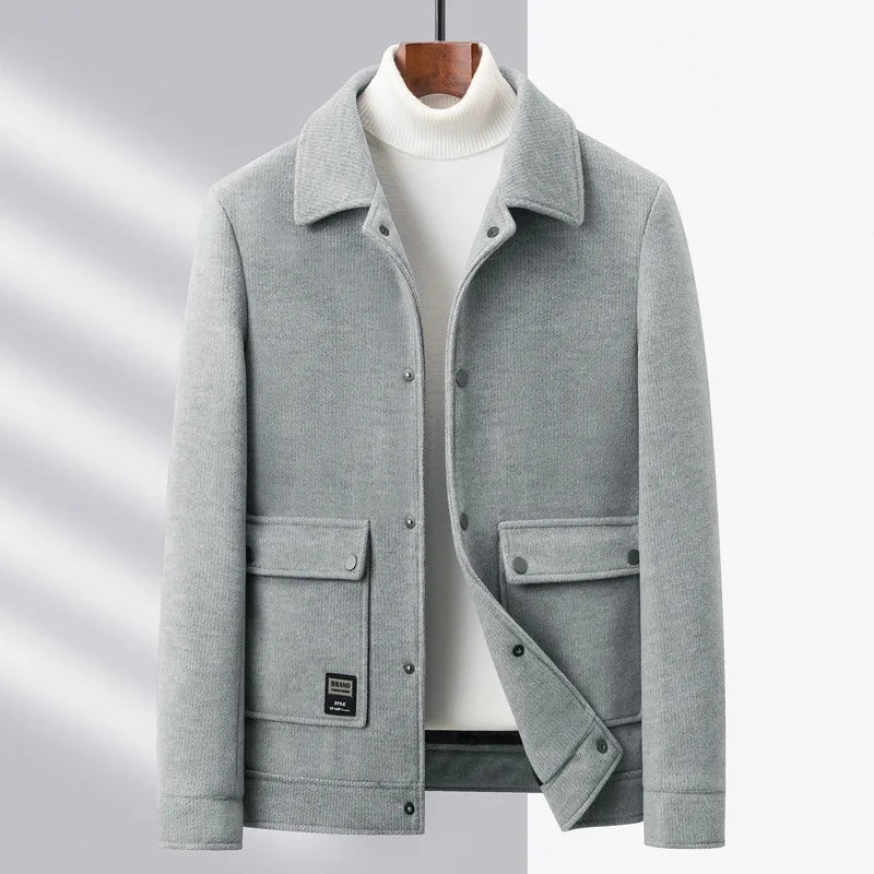 Mens Wool Jacket Ventilated Fit