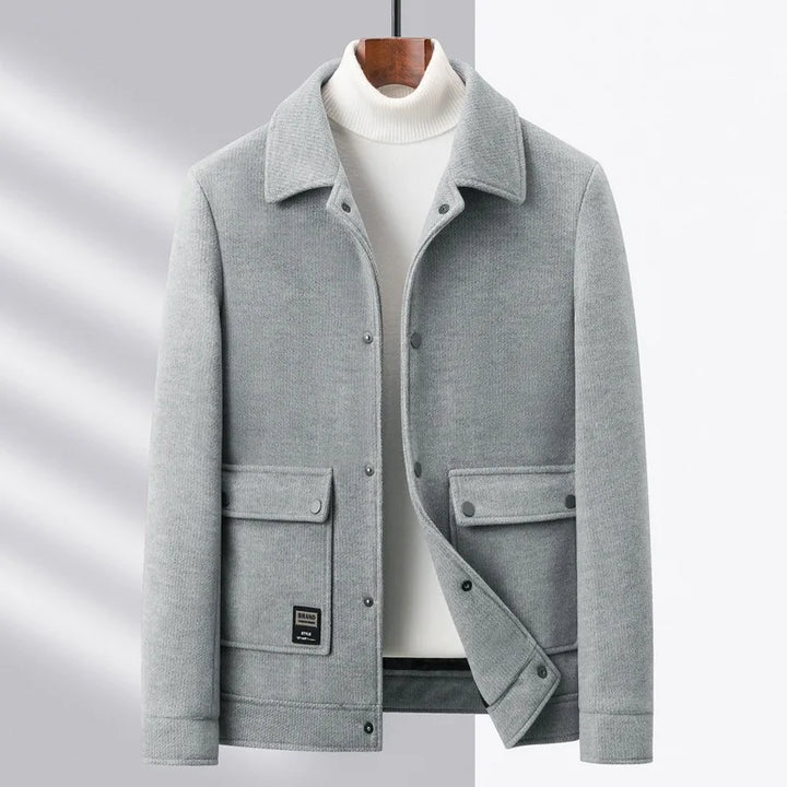 Mens Wool Jacket Ventilated Fit