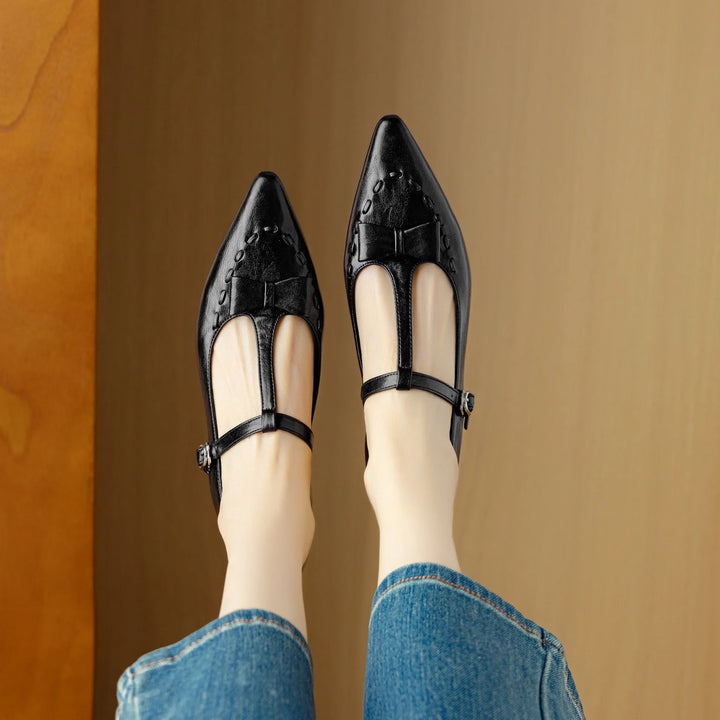 Womens Pumps Genuine Leather Classic Fit