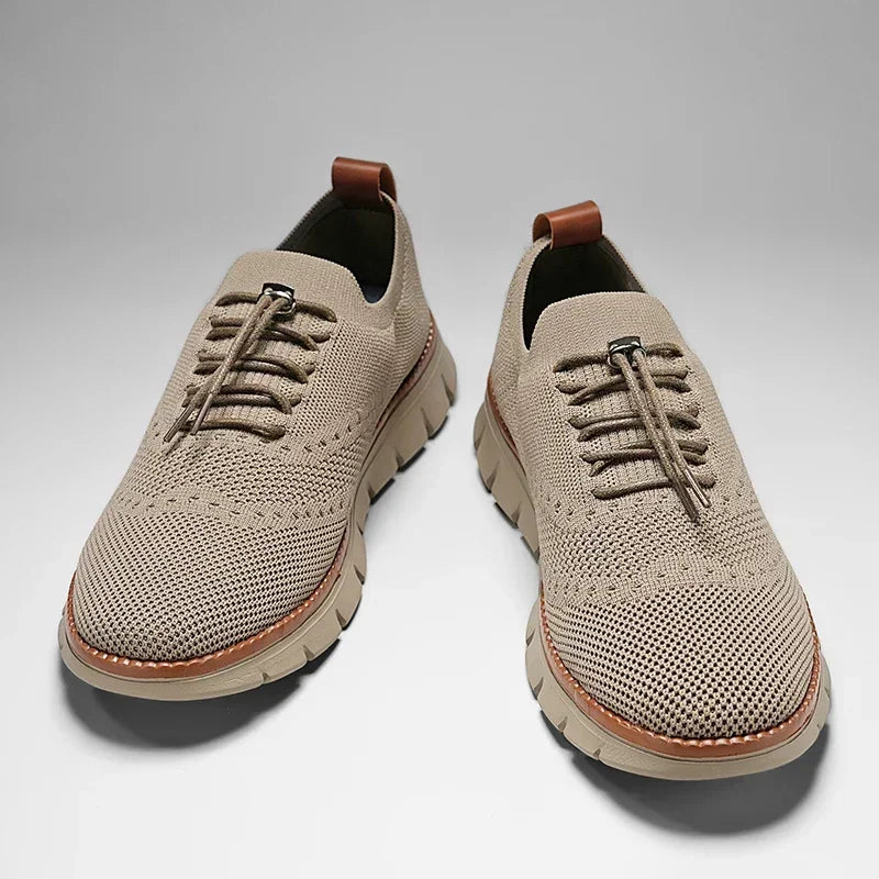 Unisex Sneakers Casual Lace-Up Design