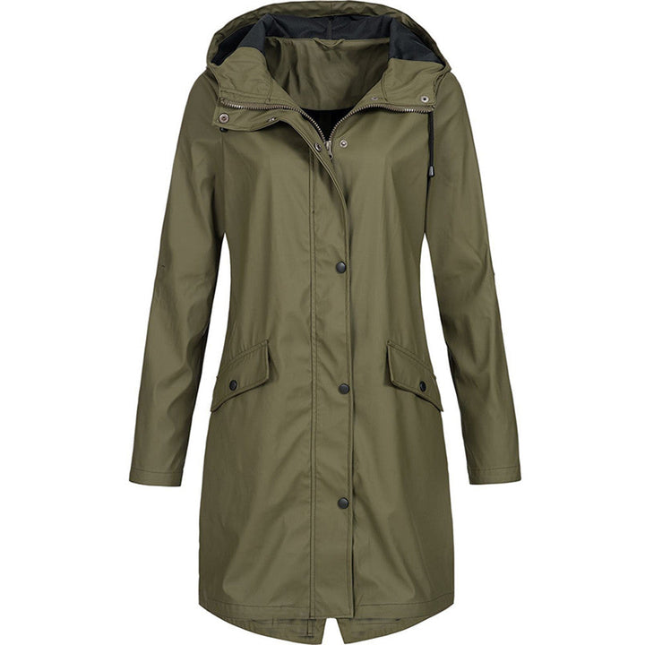 Womens Fleece Hooded Jacket Relaxed Fit