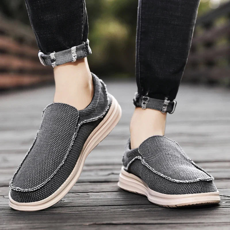 Mens Canvas Shoes Casual Fit
