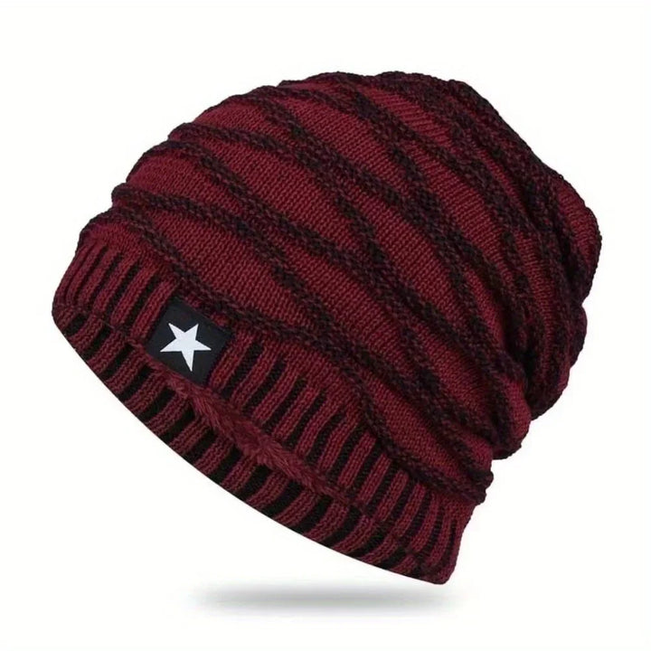 Unisex Slouch Beanie Warm Fuzzy Knit Hat