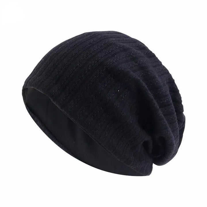 Unisex Cable Knit Beanie Thick Warm Fit