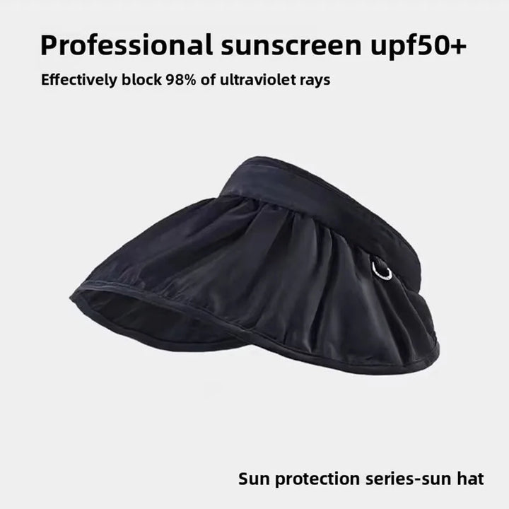 Unisex Sun Protection Hat Packable Large Brim