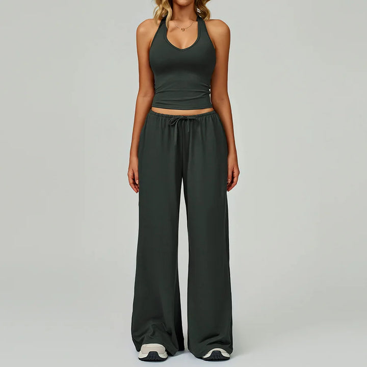 Womens Fitness Outfit Breathable Stretch Fit
