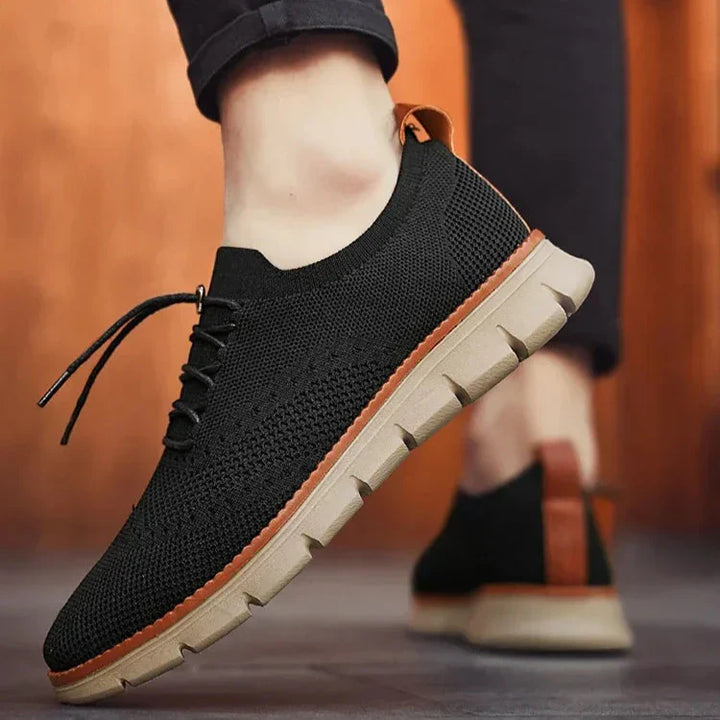Unisex Sneakers Casual Lace-Up Design