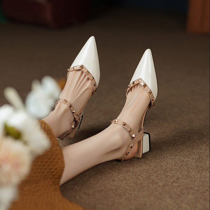 Womens Heeled Shoes Elegant Design